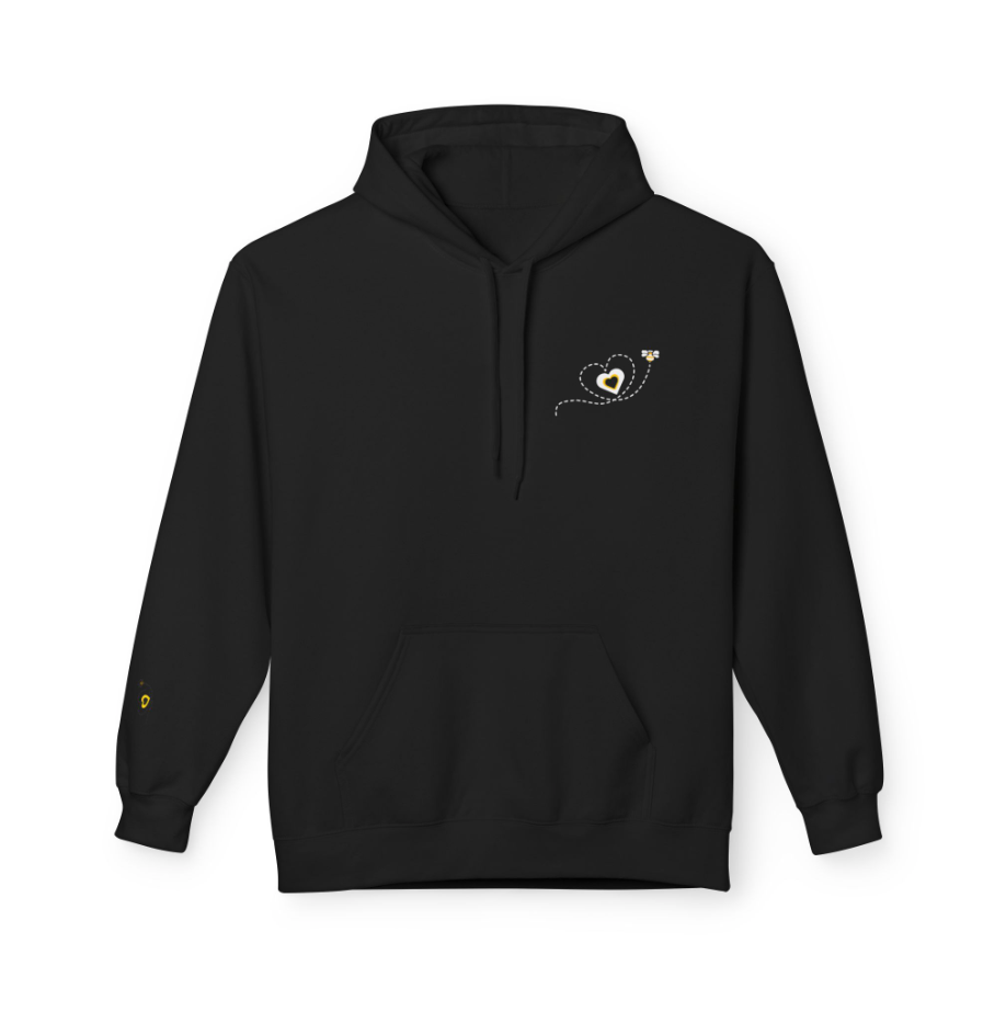 Bumble Bee Heart Hoodie