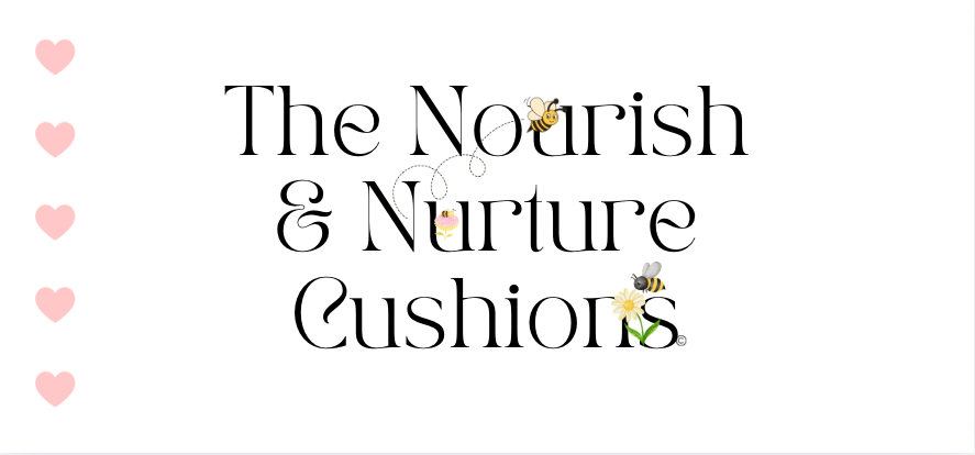 The Nourish & Nurture Growth Soft Cushion by Bee Well In You