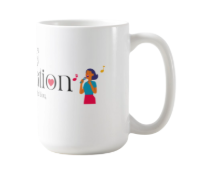 The Inspiration 15.0z Mug from the Nourish & Nurture Range